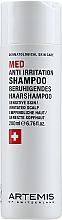 Düfte, Parfümerie und Kosmetik Beruhigendes Shampoo für empfindliche und gereizte Kopfhaut - Artemis of Switzerland Med Anti-Irritation Shampoo