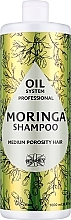 Düfte, Parfümerie und Kosmetik Shampoo für mittelporöses Haar mit Moringaöl - Ronney Professional Oil System Medium Porosity Hair Moringa Shampoo