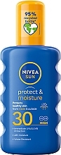 Sonnenspray - NIVEA Sun Protect and Moisture Moisturising Sun Spray SPF 30 — Bild N1