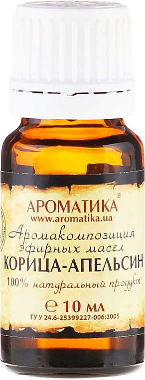 Ätherisches Bio Öl Zimt und Orange - Aromatika — Bild N2