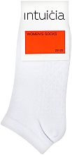 Düfte, Parfümerie und Kosmetik Einfarbige Socken 160 weiß - Intuicia