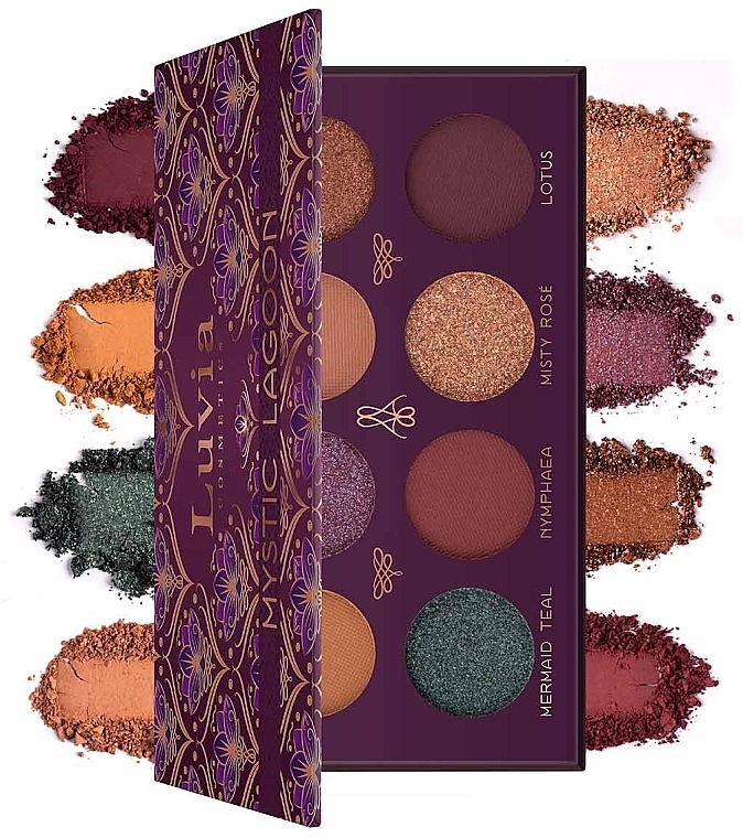 Lidschatten-Palette - Luvia Cosmetics Mystic Lagoon Eyeshadow Palette — Bild N2