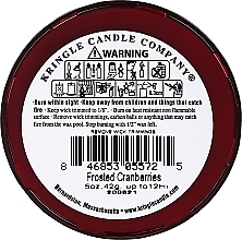 GESCHENK! Teekerze - Country Candle Frosted Cranberry Daylight — Bild N2