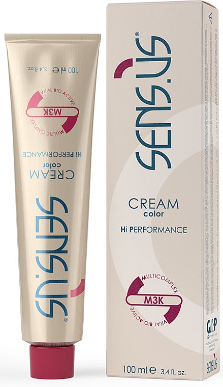 Haarfarbe-Creme - Sensus M3K Permanent Cream Color Hi Performance — Bild N1