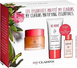 Set - Clarins My Clarins Matifying Essentials (gel/30ml + gel/50ml + tonic/10ml) — Bild N3