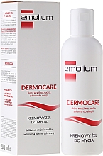 Düfte, Parfümerie und Kosmetik Cremiges Duschgel für empfindliche, trockene und zu Allergien neigende Haut - Emolium Dermocare Shower Cream-Gel