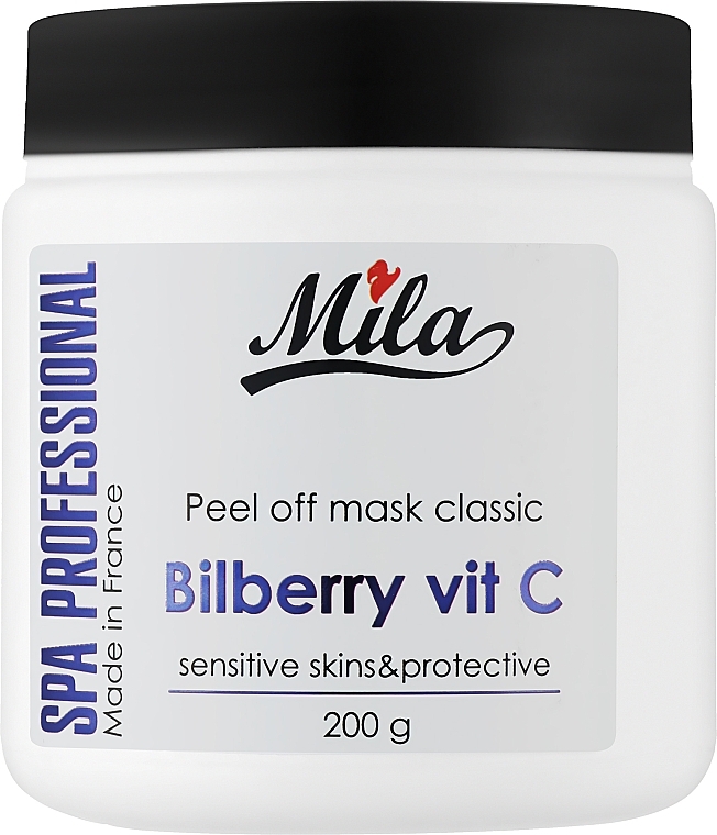 Alginatmaske mit Heidelbeeren und Vitamin C - Mila bilberry mask — Bild N3