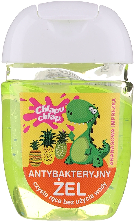 Antibakterielles Handreinigungsgel mit Ananasduft - Chlapu Chlap Antibacterial Hand Gel Pineapple Party