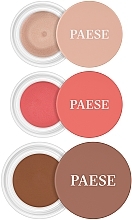 Düfte, Parfümerie und Kosmetik Make-up Set - Paese Kiss My Cheeks 02 (Highlighter 4g + Bronzer 12g + Blush 4g)