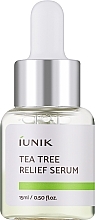 Beruhigendes Gesichtsserum mit Teebaumextrakt - iUNIK Tea Tree Relief Serum — Bild N1