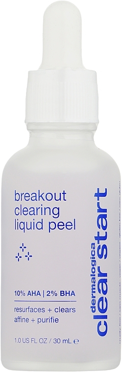 Reinigendes flüssiges Gesichtspeeling - Dermalogica Breakout Clearing Liquid Peel — Bild N1