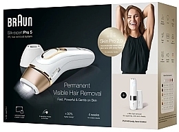 Düfte, Parfümerie und Kosmetik Photoepilator - Braun Silk-expert Pro 5 PL 5149 + FS1000 Face Mini