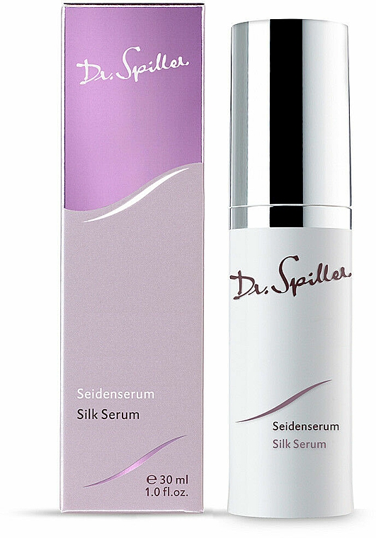 Glättendes und straffendes Gesichtsserum mit Seidenproteinen - Dr. Spiller Silk Serum — Bild N2