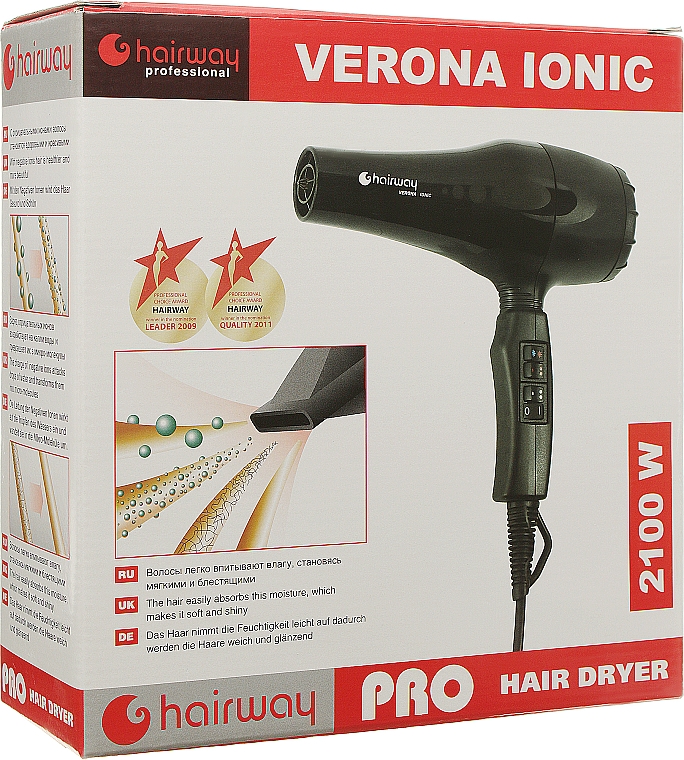 Föhn - Hairway Verona Ionic 03054 2100 W — Bild N2