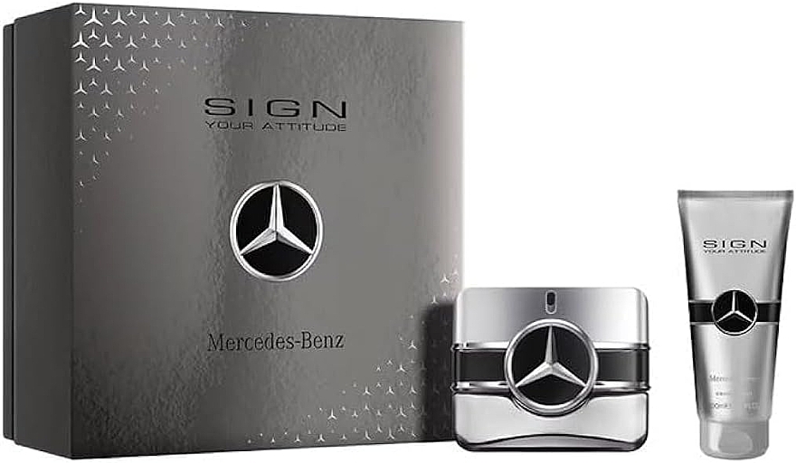 Duftset (Eau de Toilette /100 ml + Duschgel /100 ml) - Mercedes-Benz Sign Your Attitude  — Bild N1