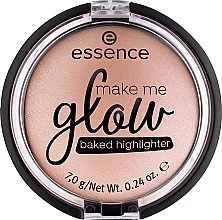 Highlighter für das Gesicht - Essence Make Me Glow Baked Highlighter — Bild N1