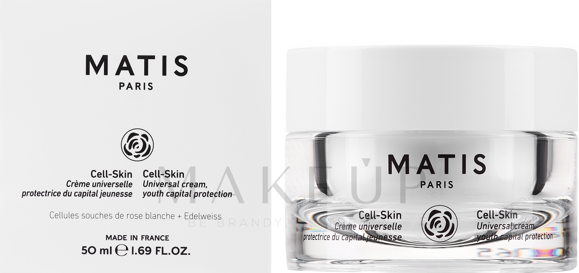 Gesichts- und Halscreme - Matis Cell-Skin Universal Cream — Bild 50 ml