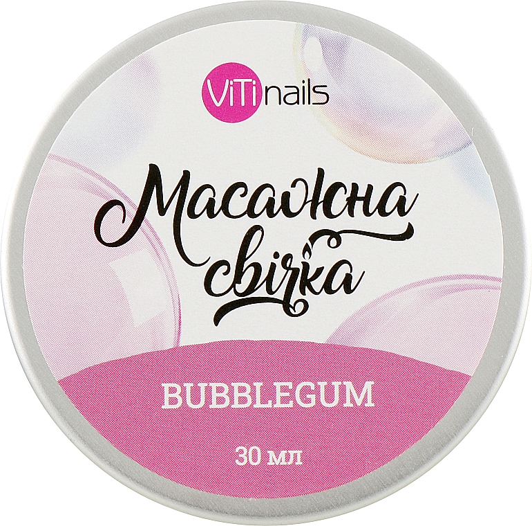 Massagekerze Bubblegum - ViTinails — Bild N1