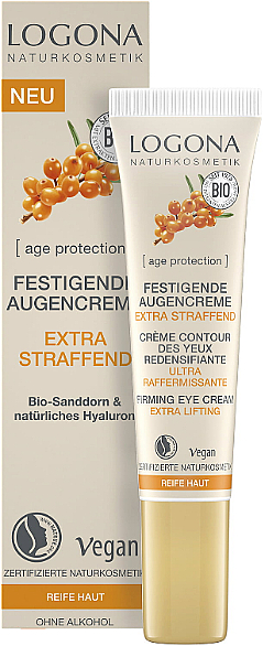 Straffende Augencreme Sanddorn - Logona Age Protection Extra-Firming Firming Eye Cream — Bild N1