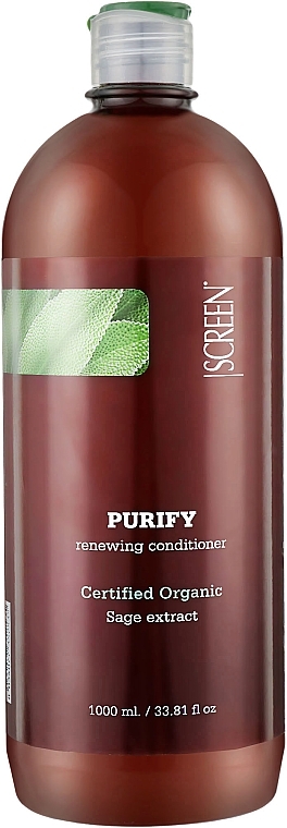 Regenerierende Haarspülung - Screen Purest Purify Renewing Conditioner — Bild N2