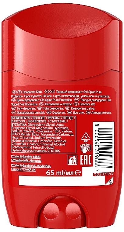 Deostick - Old Spice Pure Protection — Bild N2