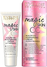 8in1 CC Creme gegen Hautrötungen mit Schutz vor Umwelteinflüssen - Eveline Cosmetics Magic Skin CC Moisturising Cream Anti-Redness — Bild N1
