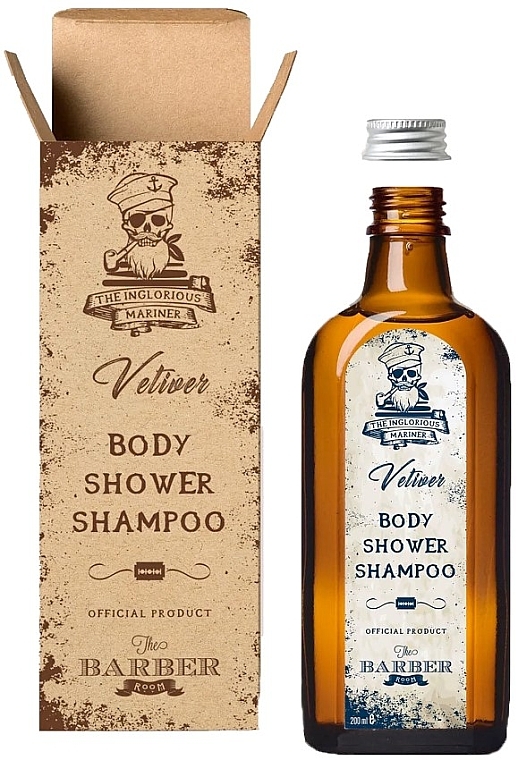 Revitalisierendes Shampoo-Duschgel - The Inglorious Mariner Vetiver Body Shower Shampoo  — Bild N2