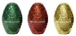 Set - Makeup Revolution X House Of Dragon Dragon Egg Lip And Cheek Balm Set (Balsam/3x9g) — Bild N2