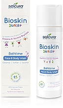 Düfte, Parfümerie und Kosmetik Gesichts- und Körpergel für Kinder - Salcura Bioskin Junior Face & Body Wash