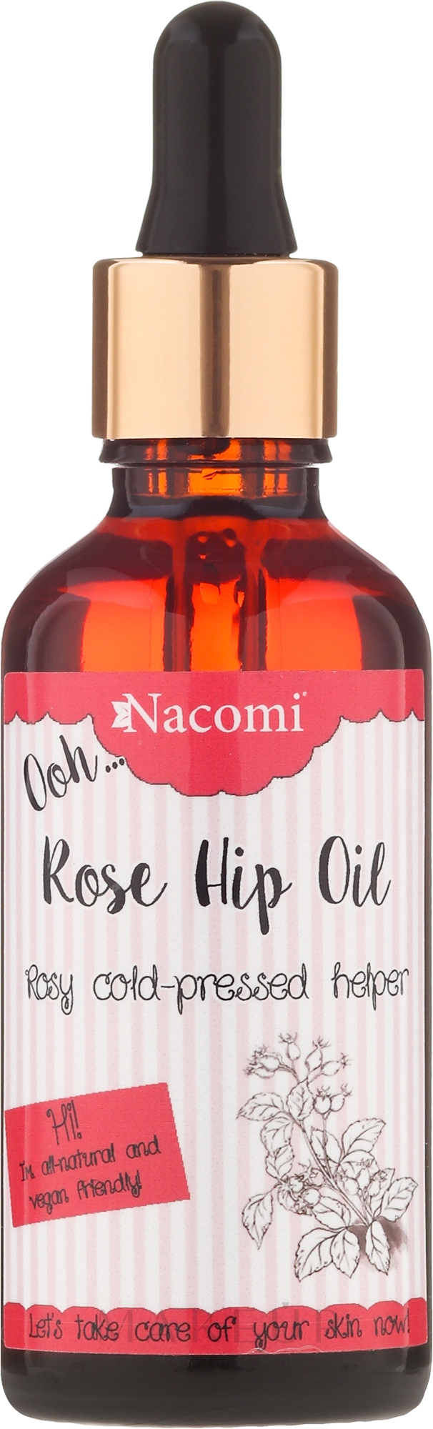 Wildrosenöl - Nacomi Rose Hip Oil — Bild 50 ml