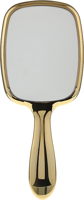 Rechteckige Haarbürste mit Spiegel - Janeke Hairbrush With Mirror Gold — Bild N2