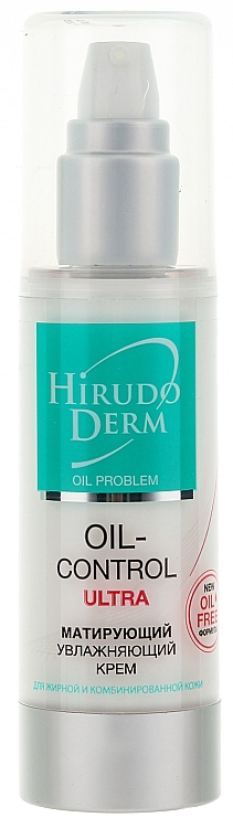 Mattierende und feuchtigkeitsspendende Gesichtscreme - Hirudo Derm Oil Control Ultra — Bild N2