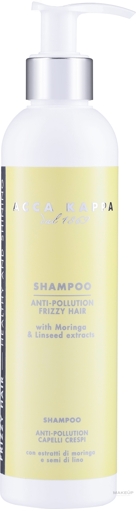 Reinigendes Shampoo mit Moringa-Extrakt und Provitamin B5 - Acca Kappa Green Mandarin Purifying Shampoo — Bild 250 ml