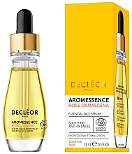 Bio Gesichtsserum mit ätherischem Rosenöl für empfindliche Haut - Decleor Aromessence Rose d'Orient Organic Soothing Comfort Oil-Serum — Bild N5