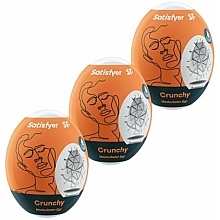 Spielzeugset für Paare - Satisfyer Masturbator Egg 3er Set Chrunchy — Bild N1