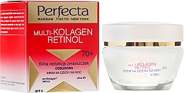 Intensiv regenerierende Anti-Falten Gesichtscreme mit Retinol und Kollagen 70+ SPF 6 - Dax Cosmetics Perfecta Multi-Collagen Retinol Face Cream 70+ — Bild N1