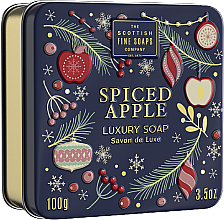 Düfte, Parfümerie und Kosmetik Seife in einer Metallbox - Scottish Fine Soaps Spiced Apple Luxury Soap
