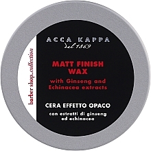 Mattes Haarwachs - Acca Kappa Matt Finish Wax — Bild N1