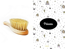 Pflegeset für Kinder - LullaLove Princess (Haarbürste + Musselin-Badetuch) — Bild N1