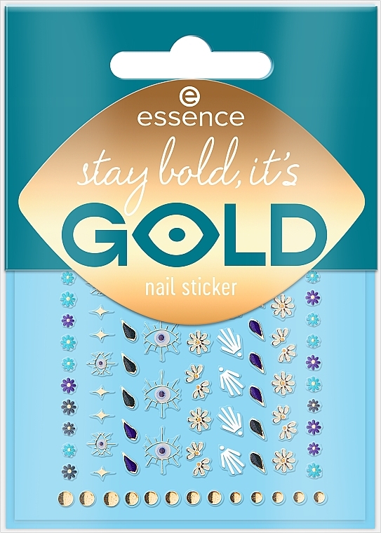Nagelaufkleber 88 St. - Essence Stay Bold, It's Gold Nail Sticker  — Bild N1
