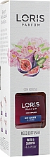 Düfte, Parfümerie und Kosmetik Raumerfrischer Feige und Pfingstrose - Loris Parfum Reed Diffuser Fig & Peony
