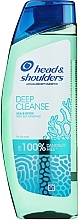 Düfte, Parfümerie und Kosmetik Tiefenreinigendes Anti-Schuppen Shampoo - Head & Shoulders Deep Cleanse Detox Shampoo
