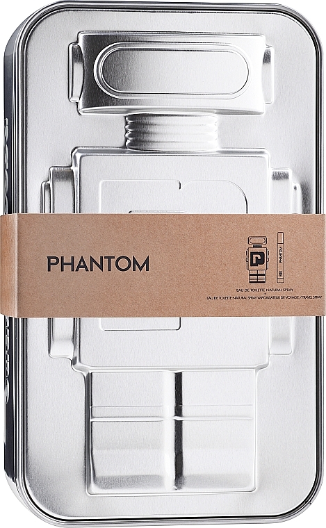 Paco Rabanne Phantom - Duftset (Eau de Toilette 100ml + Eau de Toilette 10ml)  — Bild N1