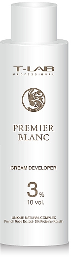 Cremeentwickler 3% - T-LAB Professional Premier Blanc Cream Developer 10 vol 3% — Bild N1