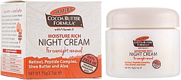 Düfte, Parfümerie und Kosmetik Nachtcreme für das Gesicht - Palmer's Cocoa Butter Formula Moisture Rich Night Cream