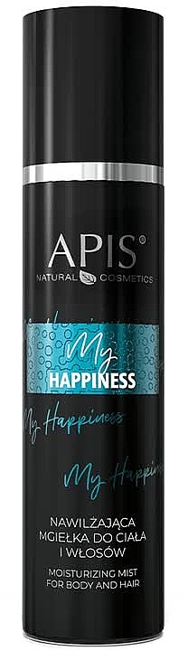 Feuchtigkeitsspray für Körper und Haar - APIS Professional My Happiness Moisturising Body And Hair Mist  — Bild N1