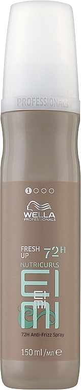 Pflegespray für lockiges Haar - Wella Professionals EIMI Nutricurls Fresh Up Spray — Bild N1