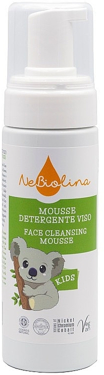 Baby-Waschgel mit Bio-Grüntee-Extrakt - NeBiolina Face Cleansing Mousse — Bild N1