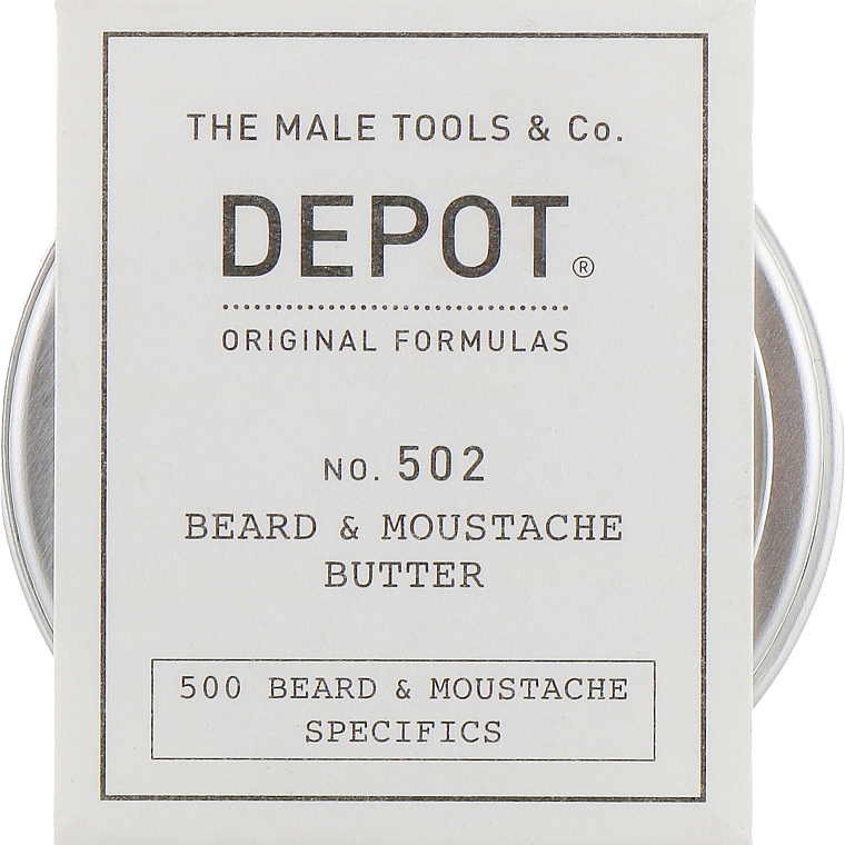 Pflegendes und weichmachendes Bart- und Schnurrbartöl - Depot Beard&Moustache Specifics 502 — Bild N1