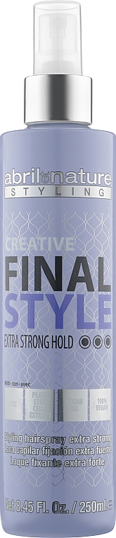 Haarspray - Abril et Nature Advanced Stiyling Creative Final Styl Extra Strong Hold — Bild N1